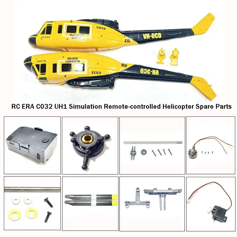 Hochwertige RC ERA RC Hubschrauber-Ersatzteile C032 UH1 Simulationsmodell Flugzeugzubehör Hauptpropeller Gehäuse Image