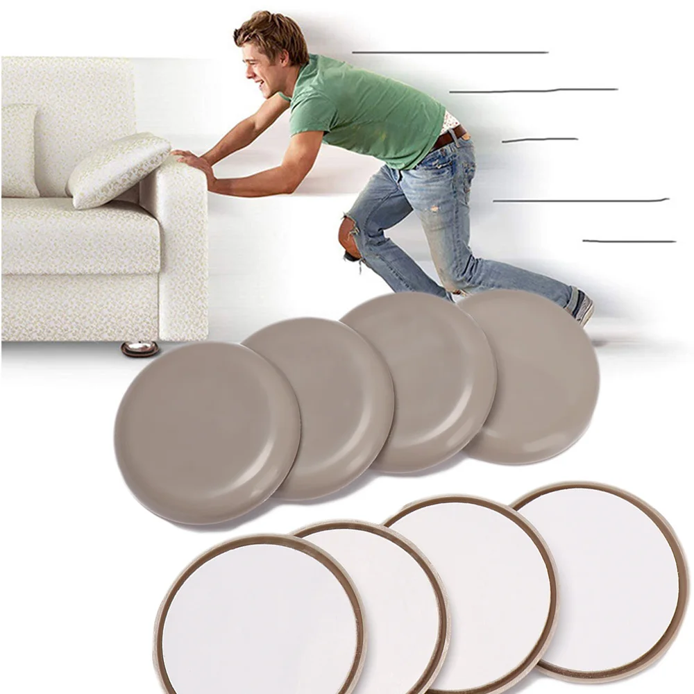 4 stücke Möbel Bein Slider Pads Anti Kratzer einfach bewegen schwere Möbel verdickt Moving Pad Anti-Abrieb Bodenschutz matte