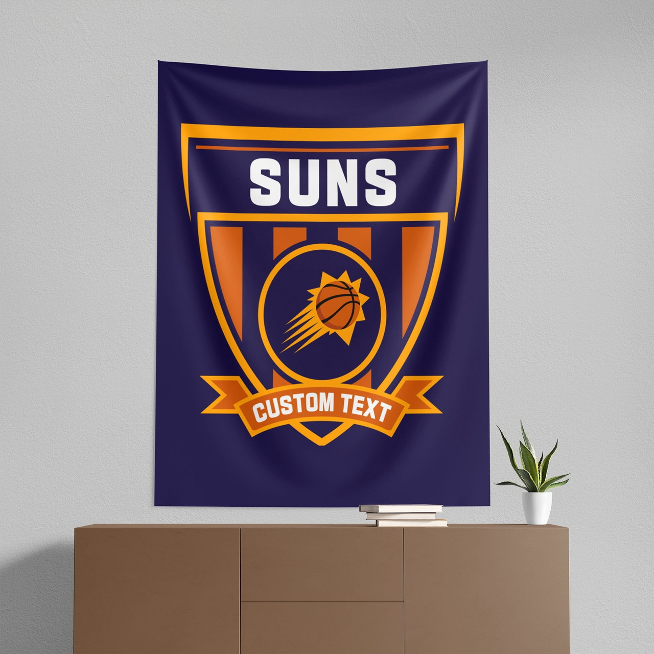 Phoenix Suns 50" x 60" Allegiance Personalized Wall Hanging