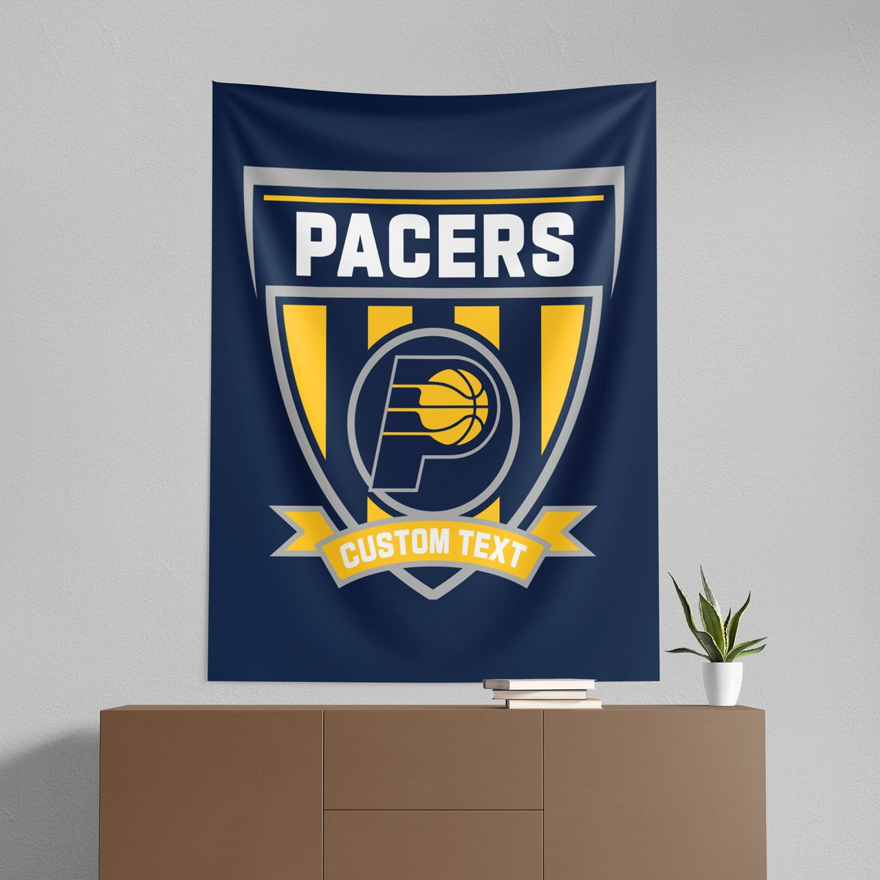 Indiana Pacers 50" x 60" Allegiance Personalized Wall Hanging