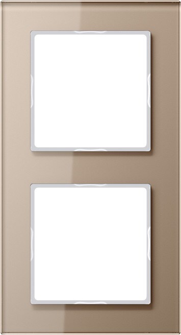 Jung Glasrahmen 2fach champ AC 582 GL CH AC582GLCH Image
