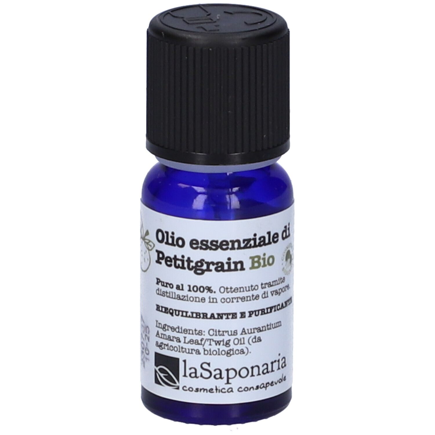 La Saponaria Olio Essenziale di Petit Grain Bio 10 ml essenziale