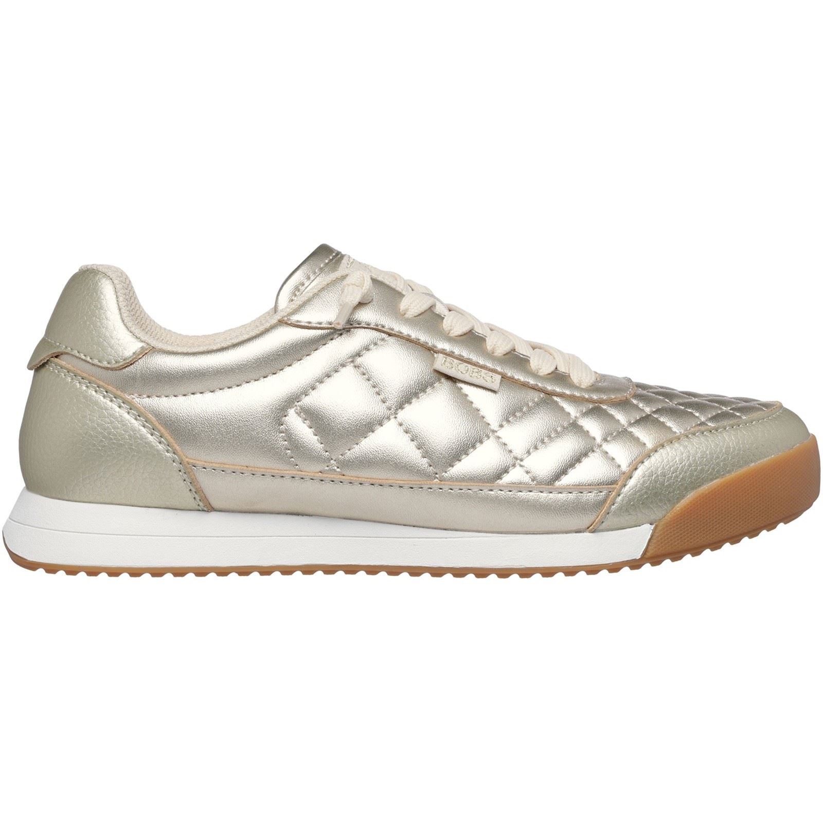Skechers BOBS Billie Wild Comfort Polyurethan Damen Gold Turnschuhe