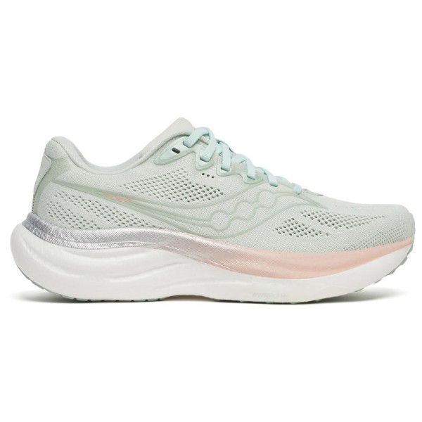 Saucony - Women's Ride 19 - Runningschuhe 40 | EU 40 mist / cameo