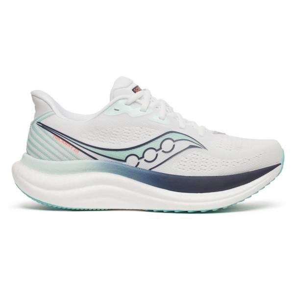 Saucony - Women's Triumph 23 - Runningschuhe 38,5 | EU 38,5 weiß/blau