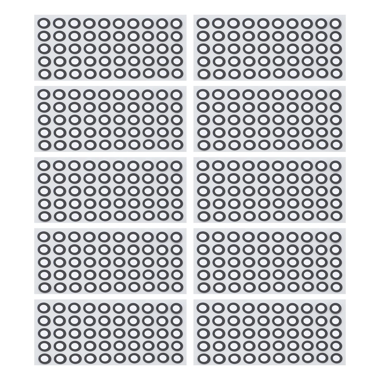 1000 Stück 3D-Scanning-Marker, reißfest, hohe Reflexion, starke Haftung, 3D-Tracking-Punkt, wasserdicht, für Ganganalyse Image