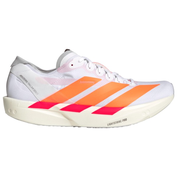 adidas - Adizero Takumi Sen 11 - Runningschuhe UK 11 | EU 46 weiß/rot