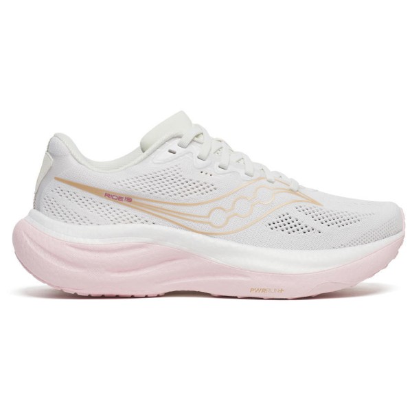 Saucony - Women's Ride 19 - Runningschuhe 41 | EU 41 weiß/ silk