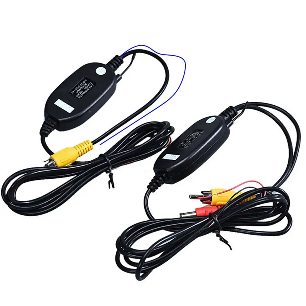 2,4 G Wireless Sender Empfänger für Auto Rückfahrkamera und Monitor Einparkhilfe Fahrzeug CAM GPS Radio Player Ttrigger Image