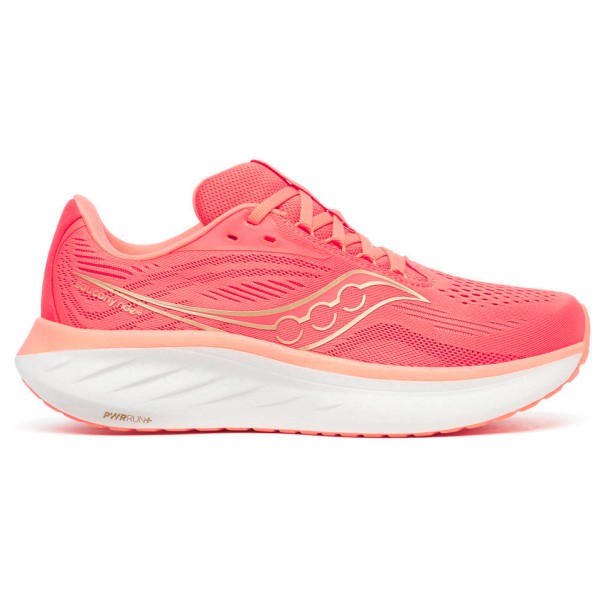 Saucony - Women's Ride 18 - Runningschuhe 41 | EU 41 orange/ salmon