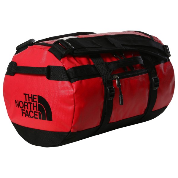 The North Face - Base Camp Duffel Recycled Extra Small - Reisetasche rot/schwarz