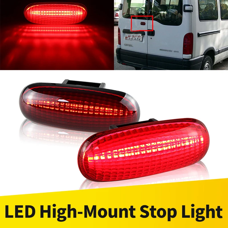 Auto LED Hinten Hohe Ebene 3rd Bremse Bremslicht Für Renault Trafic II Opel Vivaro Nissan Interstar 8200209522 8200040732 Zubehör Image