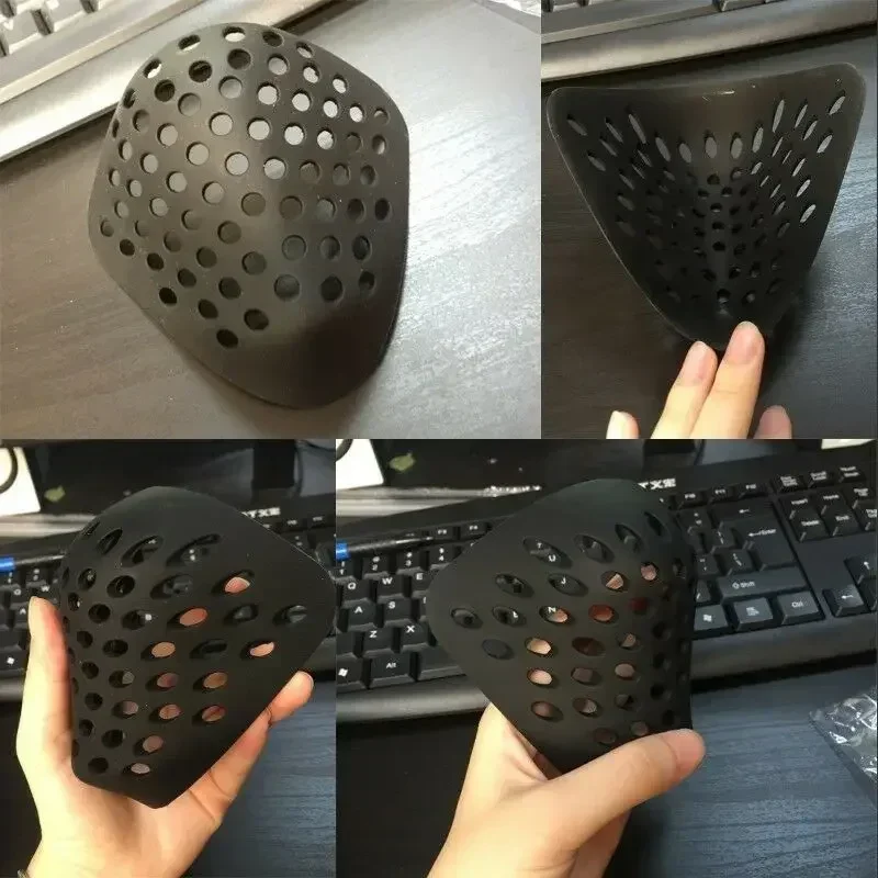 Abdeckung Monat Gesicht Shell Masken Faceshell Cosplay Requisiten Silikon Maske Image