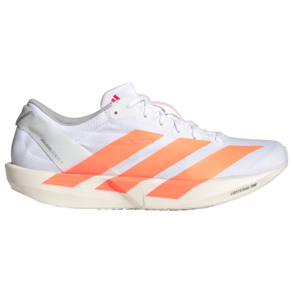 adidas - Women's Adizero Adios 9 - Runningschuhe 43 1/3 | EU 43 weiß/rot