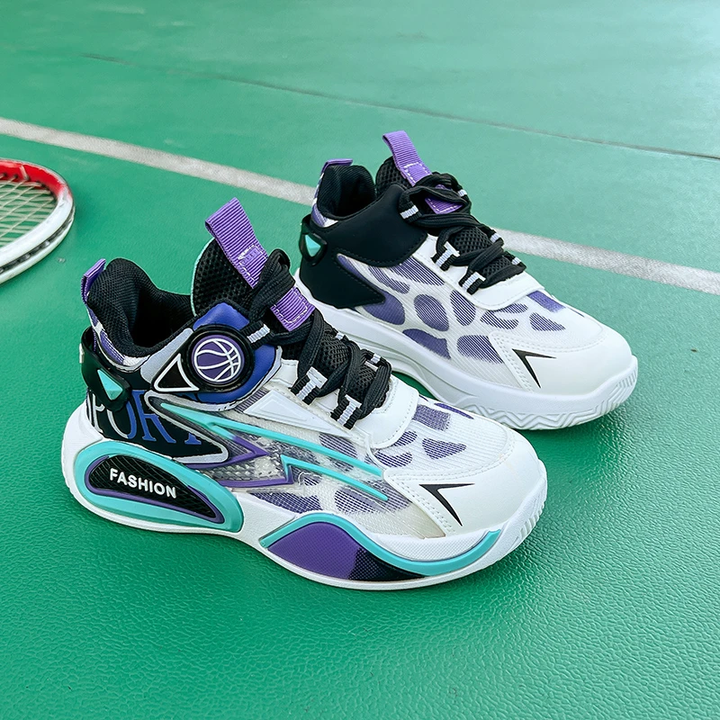 Kinder-Turnschuhe, atmungsaktives Mesh-Sportschuhe für Kinder und Jungen, leichte Basketballschuhe, 2025, neue lässige Turnschuhe für Jungen