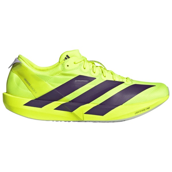 adidas - Adizero Adios 9 - Runningschuhe 45 1/3 | EU 45 gelb/lila