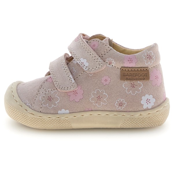 Naturino - Kid's Barefoot Amur VL Suede Printed - Barfußschuhe 25 | EU 25 rosa/ flower