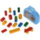 Klein Theo 630 Manetico Starter-Box, 16 Verschiedene Bunte Magnet-Bausteine | Maße Koffer: 20 cm x 6 cm x 17 cm | Spielzeug für Kinder ab 1 Jahr