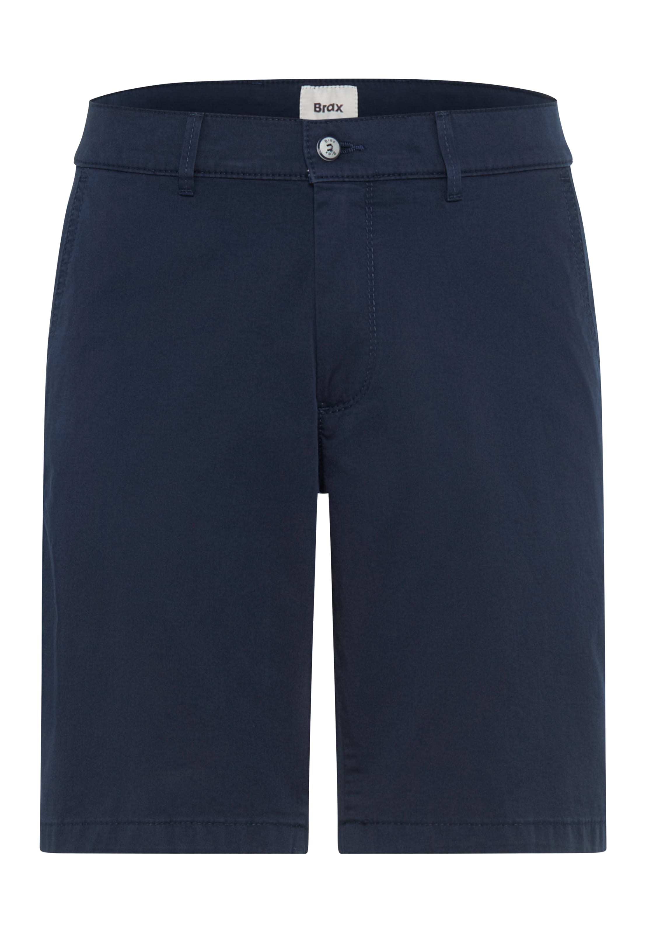 Bermudas BRAX "Style BOZEN", Herren, Gr. 31, Normalgrößen, graublau, Web, 78% Baumwolle, 19% Lyocell, 3% Elasthan, Hosen Bermudas Image