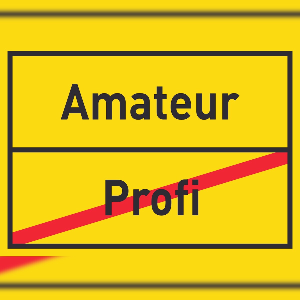 HB-Druck Amateur Profi Schild Ortsschild A6 Rückseite selbstklebend Image