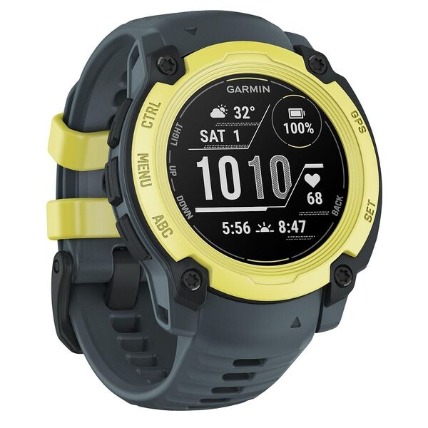 GARMIN Smartwatch GARMIN Instinct E Twilight 40 mm dunkelgrün, lime Image