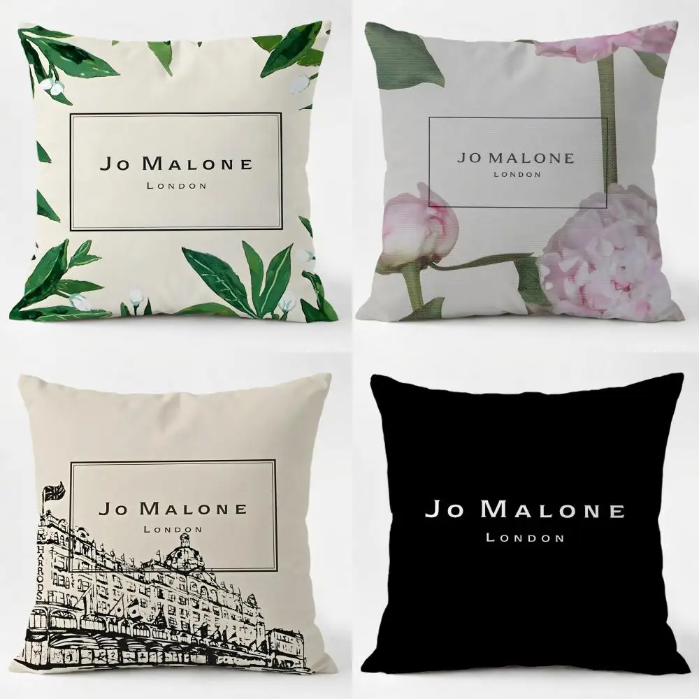 Luxuriöser Duft Jo Malone London-L Kissenbezug Täglich Waschbarer Leinen-Kissenbezug Weich für Sofa Bett Heim Raumdekoration Image
