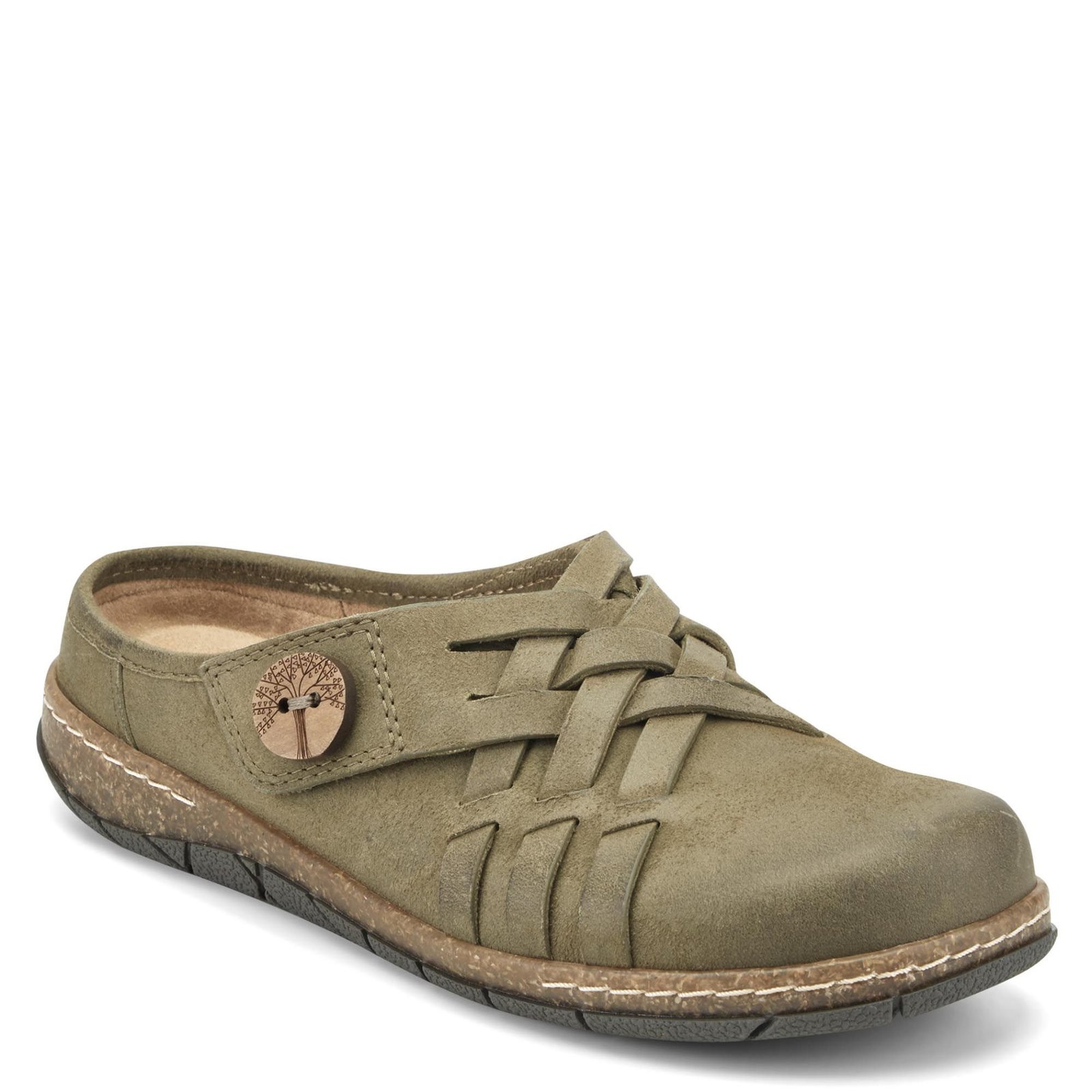 Earth Emis - Womens 11 Green Slip On W