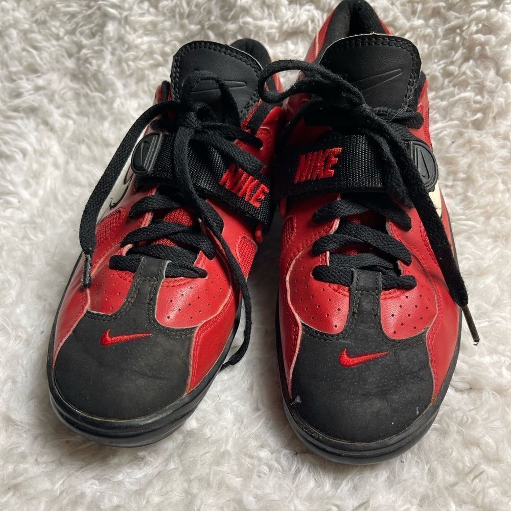 Nike Shoes | Vtg Nike Track Running Shoes Smooth Sole Bowerman Size 8.5. | Color: Black/Red | Size: 8.5
