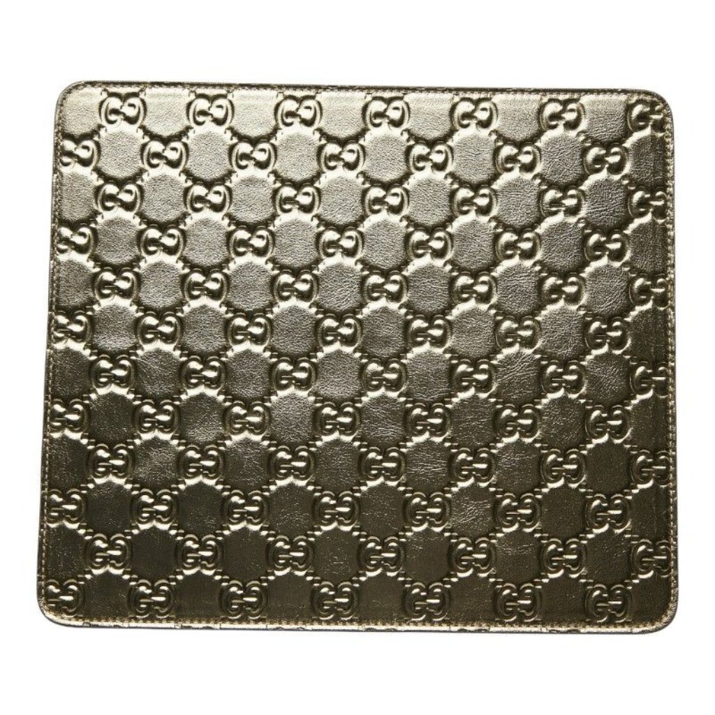 Gucci Accents | Guccissima Gg Logo Mouse Pad Computer Pc Interior | Color: Green | Size: Os