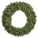 Vickerman 27595 - 36" Grand Teton Wreath 100WmWhtLED (G125637LED) 36 42 Inch Christmas Wreath