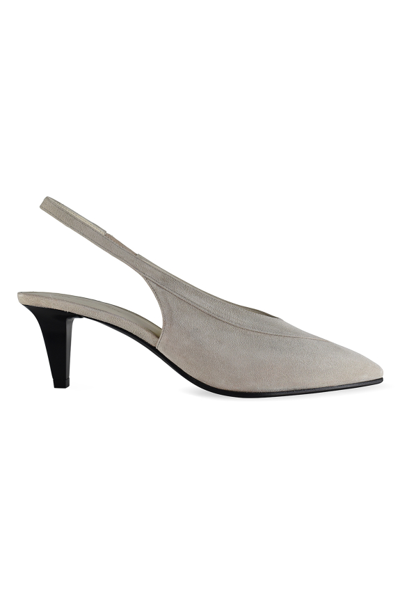 Loro Piana Rebecca Pumps Grau EU 38
