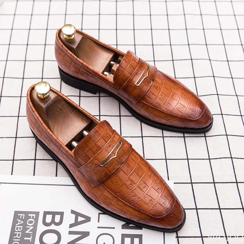 2025, neue rote Abendschuhe, Hochzeitsschuhe, Schuhe für Herren, Leder, original, italienisch, klassisch, blau, Loafer, Herren, formelle Wohnungen, Homme, Zapatos