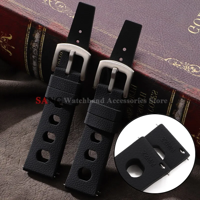 20/22mm Tropisches Armband Universelles Neues Design Uhrenarmband Weiches Silikon Schnellverschluss Uhrenband Universelles Herren Damen Armband