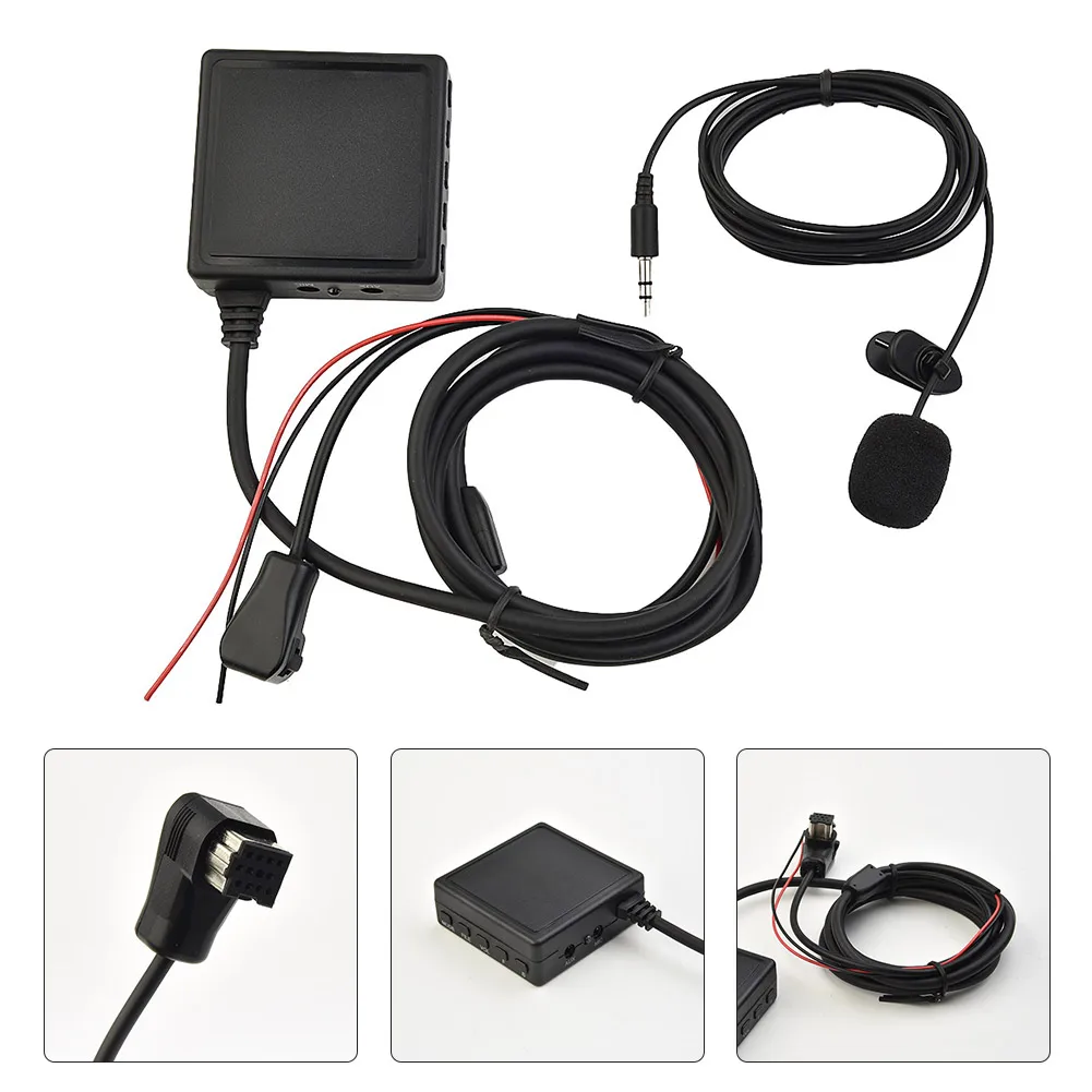 1Pc Audio Kabel BT-5,0 AUX USB Musik Adapter MIC Für Pioneer Radio IP-BUS P99 P01 Pad Mp3 DEHP2500R DEHP3100UB Auto Zubehör Image