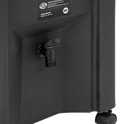 IRP Black Avalanche 3501540 Mobile 112 Qt. Cooler Merchandiser