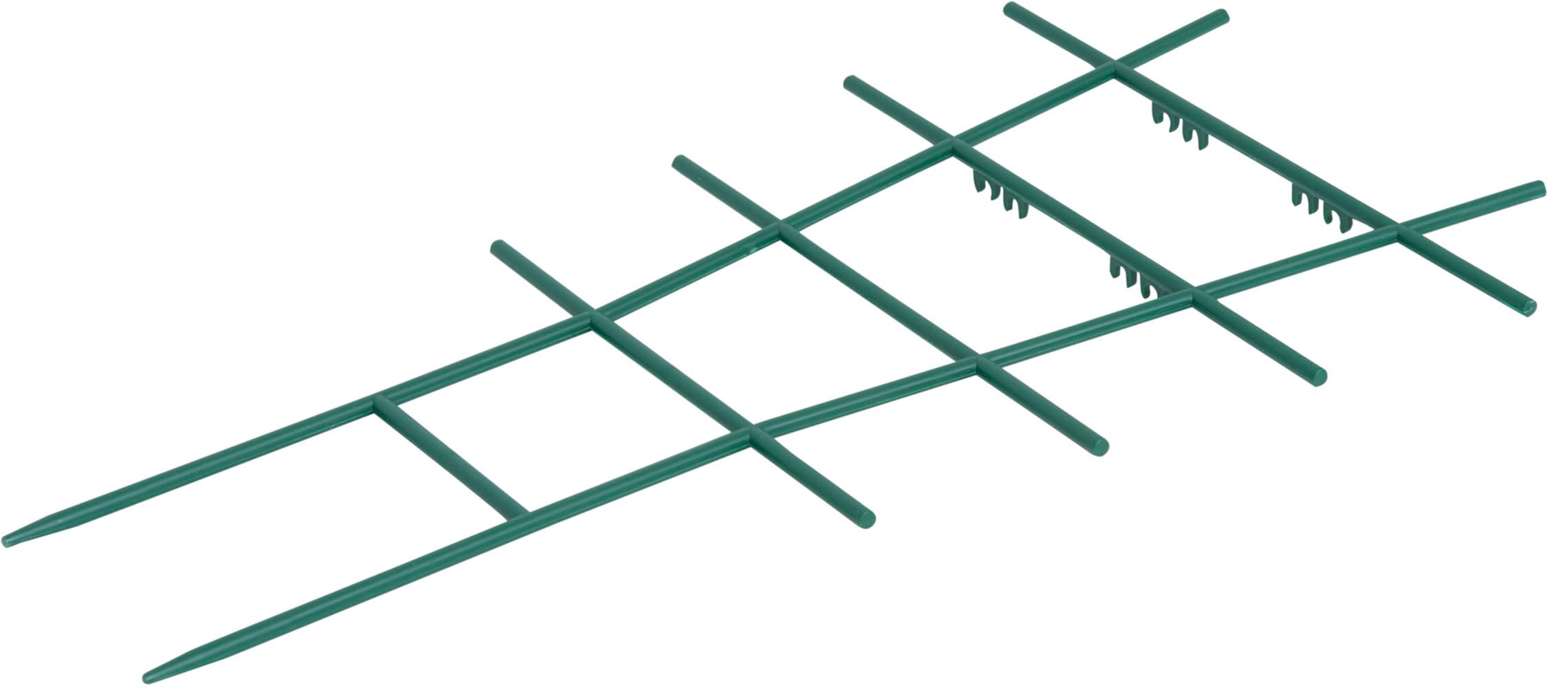 Rankgitter WINDHAGER "für hochwachsende Topfpflanzen, Blumenstütze aus Kunststoff", weiß, neutral, B:23cm H:43cm, Kunststoff, Rankhilfen, Gitterspalier erhältlich in 43 x 23 cm oder 57 x 31 cm, grün Image