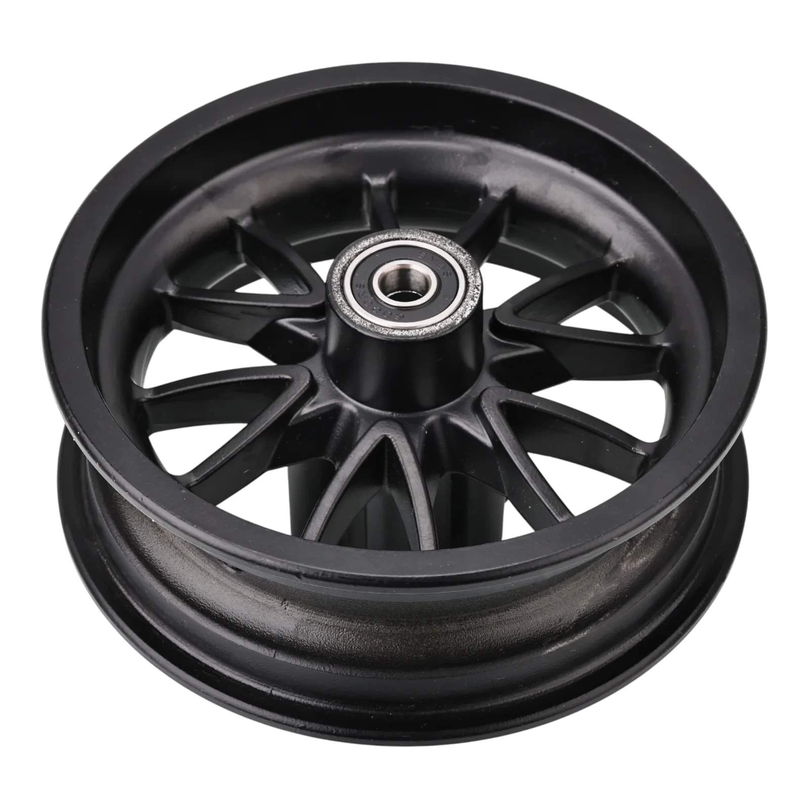 Mozzo Ruota Anteriore Originale 9×3.0-5.5 Pneumatico Disco Freno a 6 Fori per Parti di Scooter Elettrico Kukirin G2 Pro DB 2024
