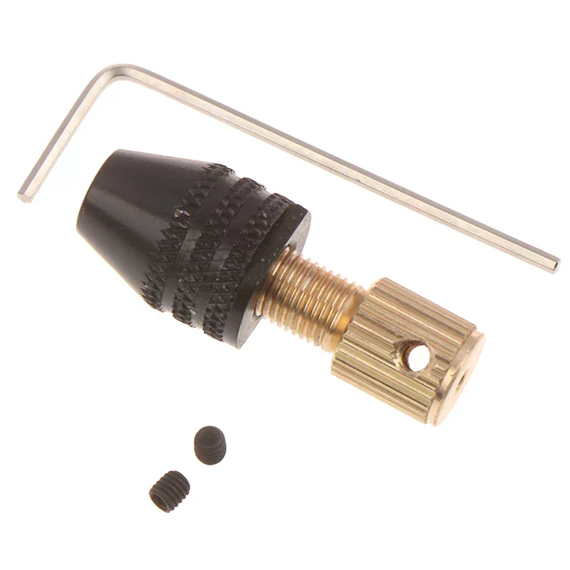 NEUER 0,5-3,2 mm Bohrer Elektromotor Mikro-Bohrfutter Sechskant-Bohrfutteradapter Image