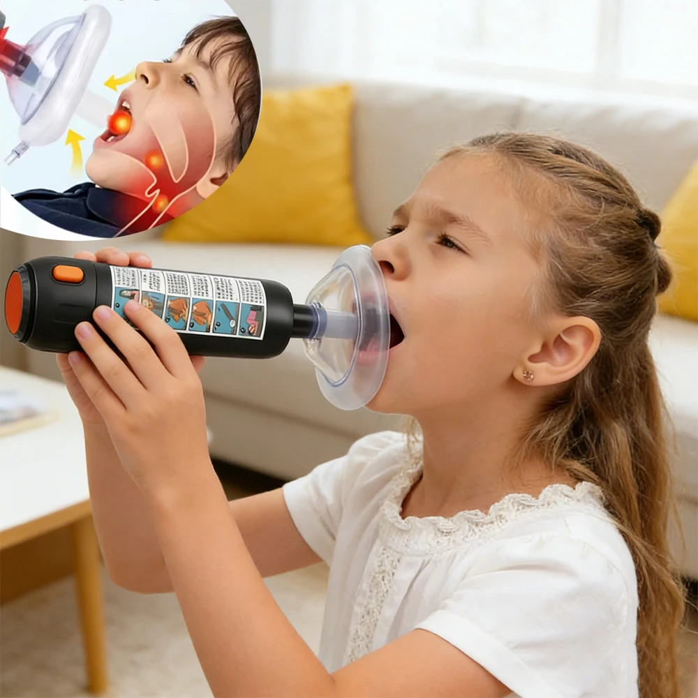 Anti-Erstickungs-Notfallgerät Erstickungsrettungs-Gesichtsmaske für Kinder und Erwachsene mit 3 Masken Tragbares Erste-Hilfe-Set gegen Ersticken für Zuhause Image