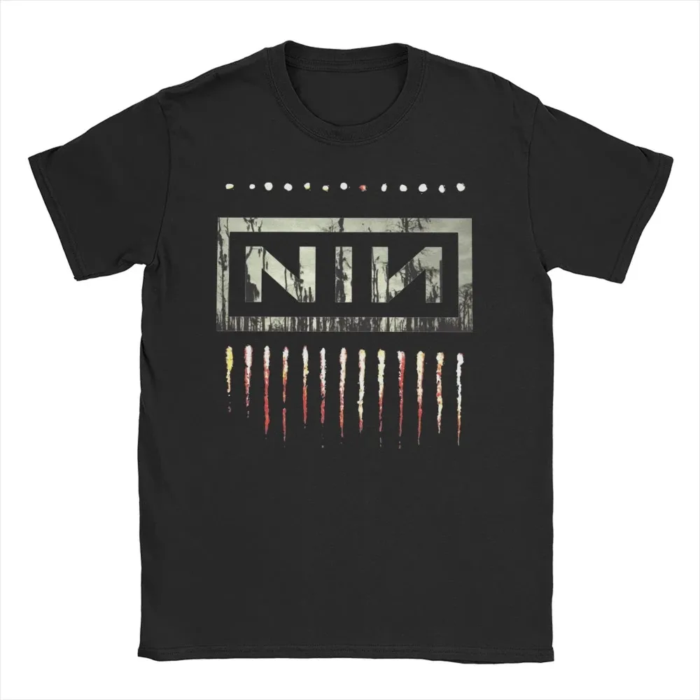 Nine Inch Nails NIN Rock Band Casual T-Shirt Luxusmarke für Männer und Frauen