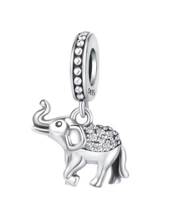Pandora Thai Elephant Charm Fit für Armband, 100% echte 925 Sterling Silber Charm, beste Geschenke - S925 Sterling Silber