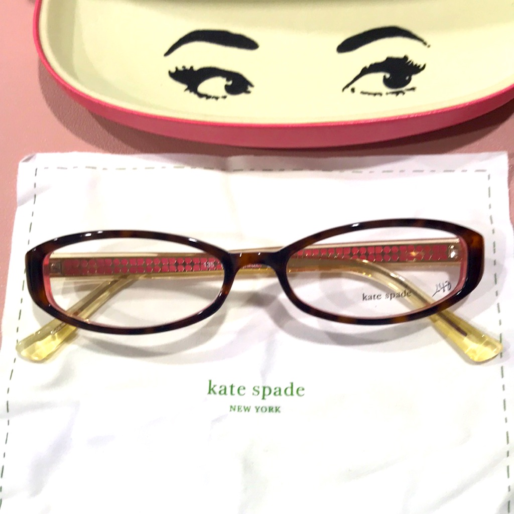 Kate Spade Accessories | Kate Spade Glasses Essie Pink Tortoise Gold Ojap 145 51/16 Pink Never Owned | Color: Gold/Pink | Size: 51/16/145