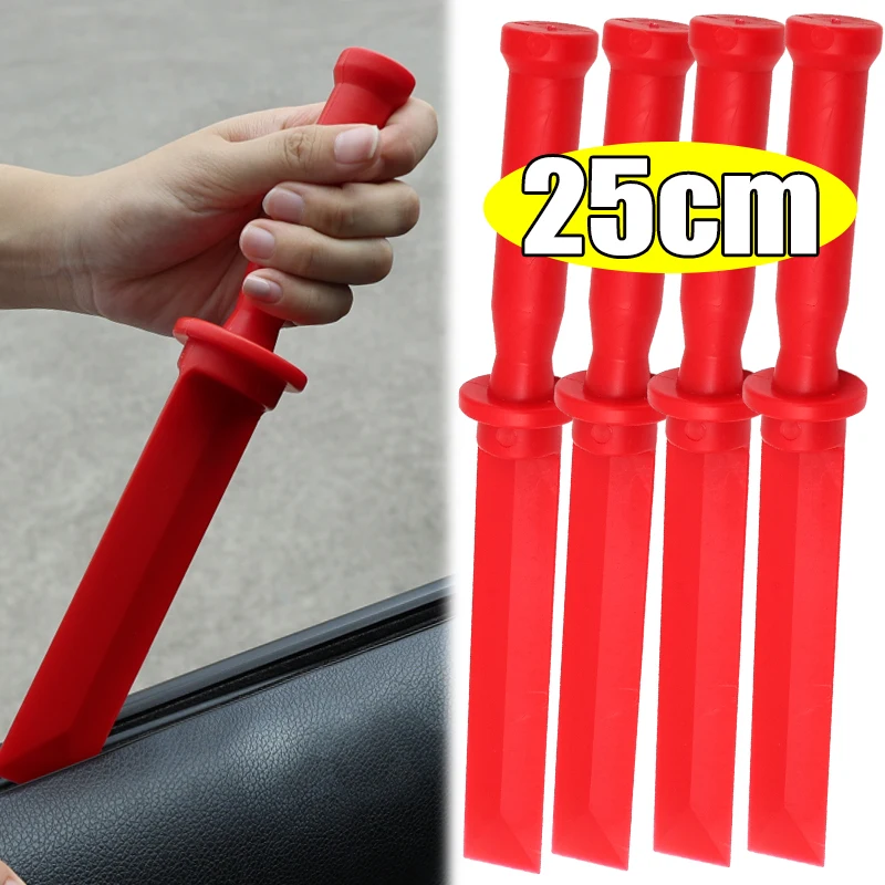 Kit d'outils de démontage de garnitures de voiture portable 1/4 pièces, outil de démontage de panneau de porte de voiture, outil de démontage de panneau de porte audio dynamique, kit d'outils de