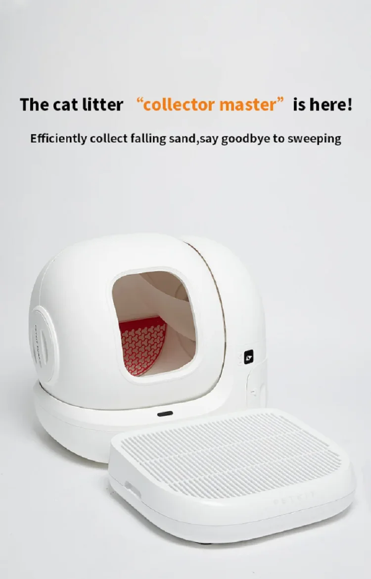 PETKIT Sandkontrollbox Katzenstreu-Rampe für PuraX, PuraMax, PuraMax 2 und Purobot Pro Max Selbstreinigende Katzentoilette Image