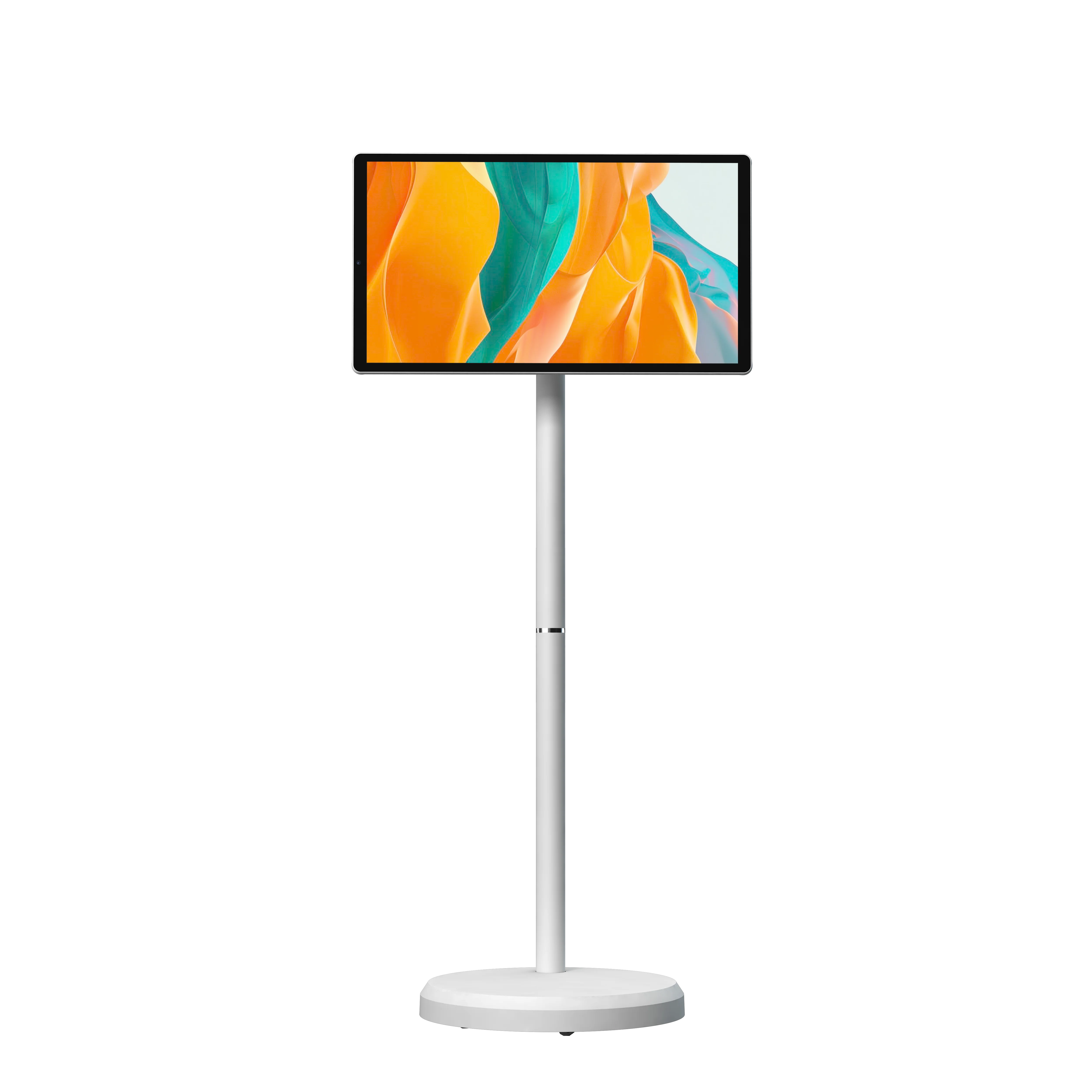 Beliebte Produkte 21,5 Zoll 4+64G Android12 Smart-Interaktionsbildschirm mit integriertem Akku, USB, WLAN, HDMI, beweglichem Ständer, HD-Touch-LCD-TV Image