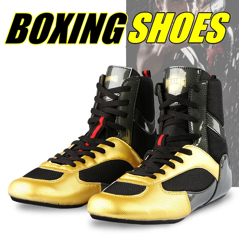 2020 neue Marke Professionelle Kämpfen Wrestling Schuhe für Männer Atmungsaktive Anti Slip Wrestling Turnschuhe Mann Größe 35-46 Boxen schuhe