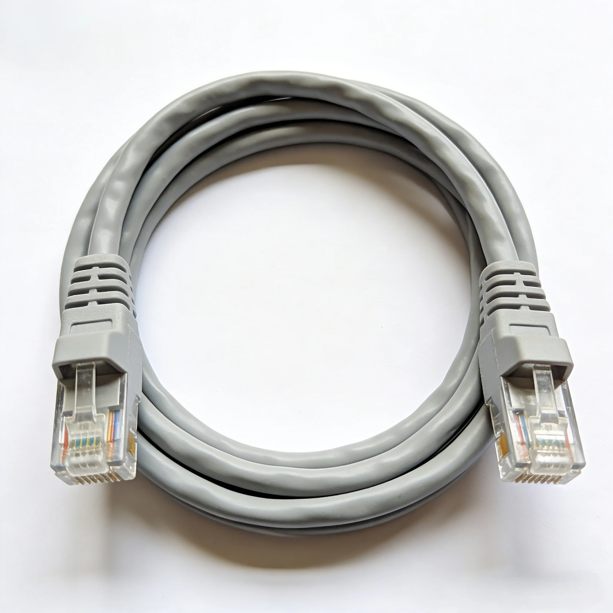 Hochwertiges Graues UTP Cat5e Patchkabel RJ45 Ethernet-Kabel 1m/2m/3m/5m Optional Image