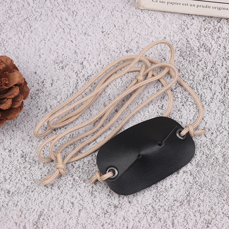 Traditionelle Schleuder aus Leder, handgefertigt, für Outdoor-Sport, Camping, Jagd und Wandern Image