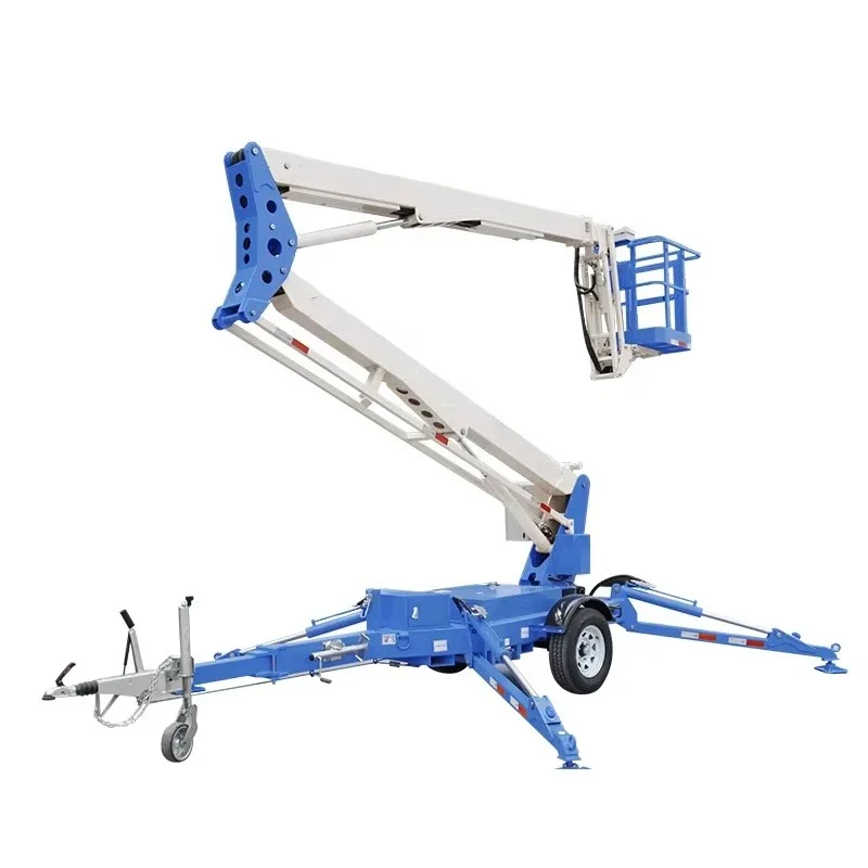 Hydraulische Hubarbeitsbühne 20m Anhänger-Arbeitsbühne mit Teleskopausleger Image