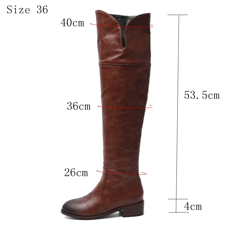 SIMLOVEYO 2025 Lange Stiefel Schwarz Dame Schuhe Große Größe 44 45 46 Botine Frauen Über Das Knie Stiefel Heels Weibliche mujer Casual schuhe